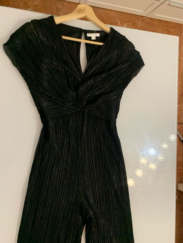 Pantalones Mango Negros Talla 38