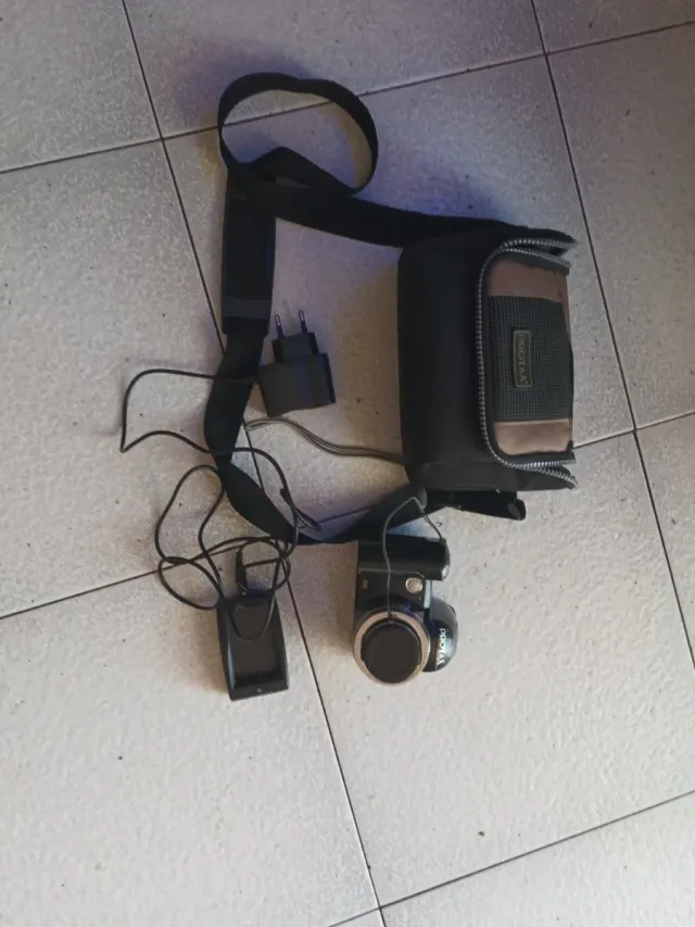 Cámara Digital PROTAX Negra y Marrón