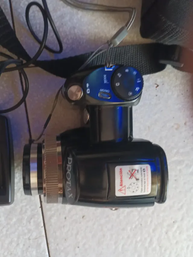 Cámara Digital PROTAX Negra y Marrón