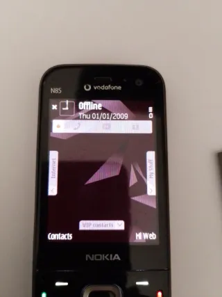 Nokia N85 Vodafone nero bloccato su operatore