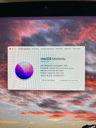 iMac Retina 4K 21,5” (2019) SSD