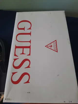 Scarpe Guess donna nere con strass