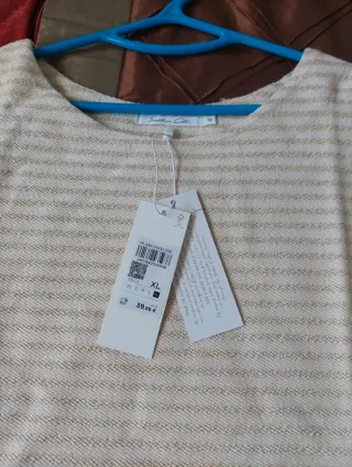 Sudadera Southern Cotton Beige/Dorado Talla XL