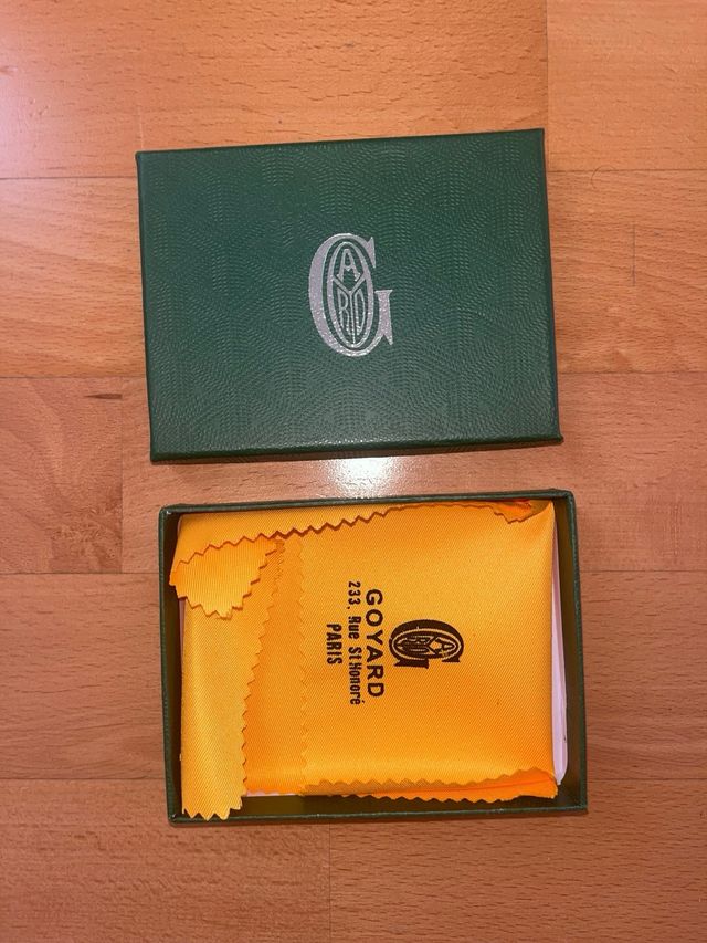 Tarjetero Goyard Negro