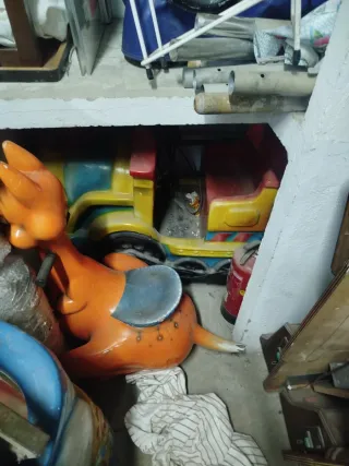 Máquinas infantiles caballitos monedas