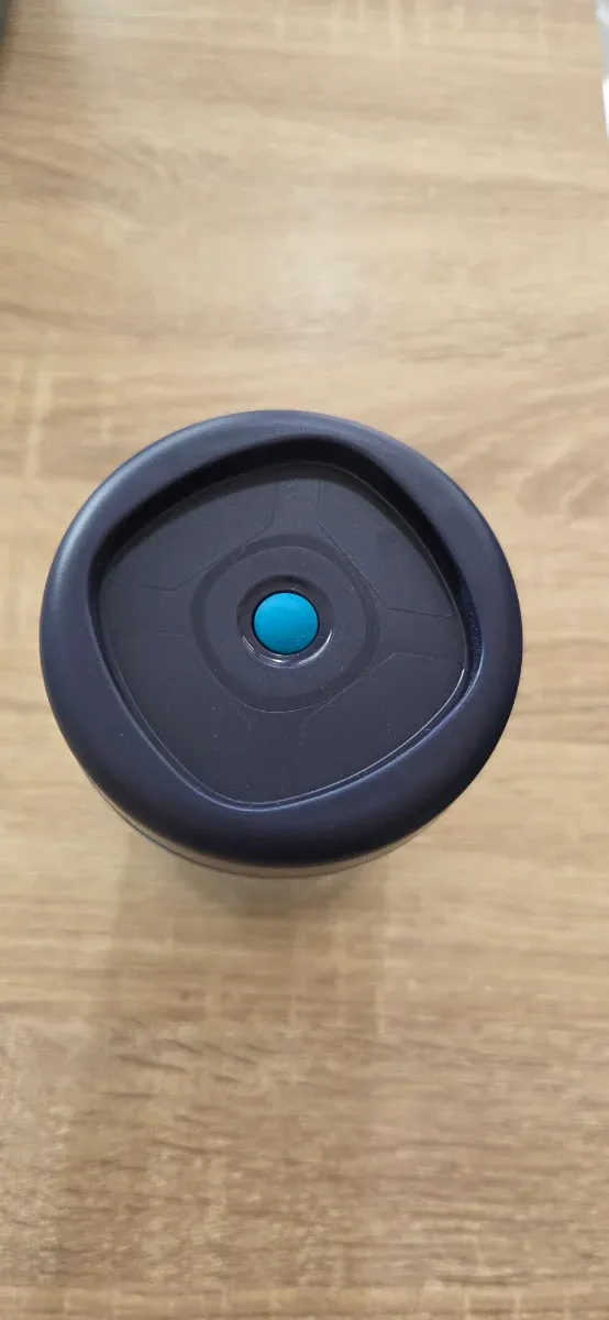 Termo Tupperware Azul y Negro