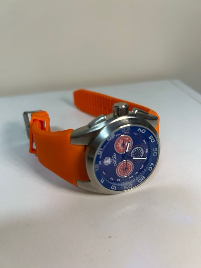 Reloj Cargary Azul y Naranja
