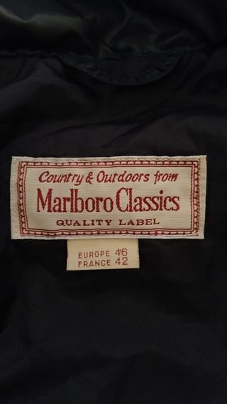 Giubbotto Marlboro Classics donna blu