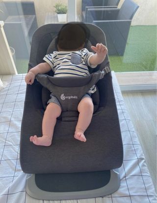 Hamaca Ergobaby Bebé 3 en 1 Gris