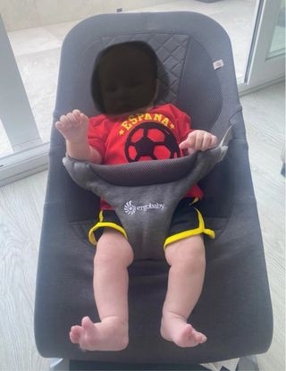 Hamaca Ergobaby Bebé 3 en 1 Gris