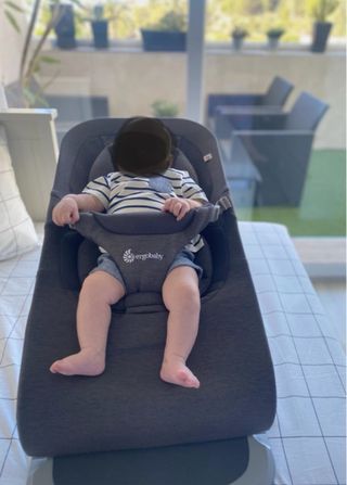 Hamaca Ergobaby Bebé 3 en 1 Gris
