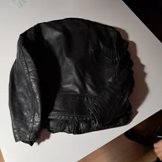 Chiodo Schott Nero Pelle