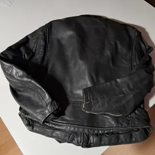 Chiodo Schott Nero Pelle