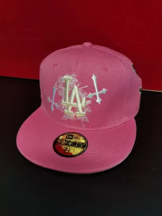 Gorra New Era 59Fifty Rosa LA Talla 7.1/4