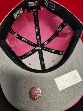 Gorra New Era 59Fifty Rosa LA Talla 7.1/4
