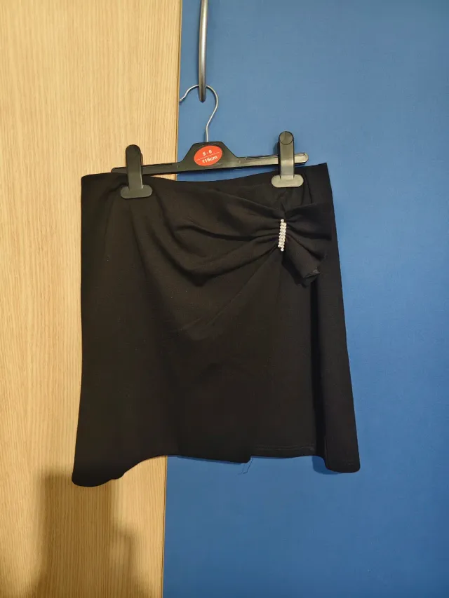 Falda mini negra Mango Talla S