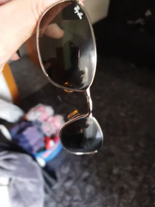 Gafas Ray-Ban Negro y Dorado