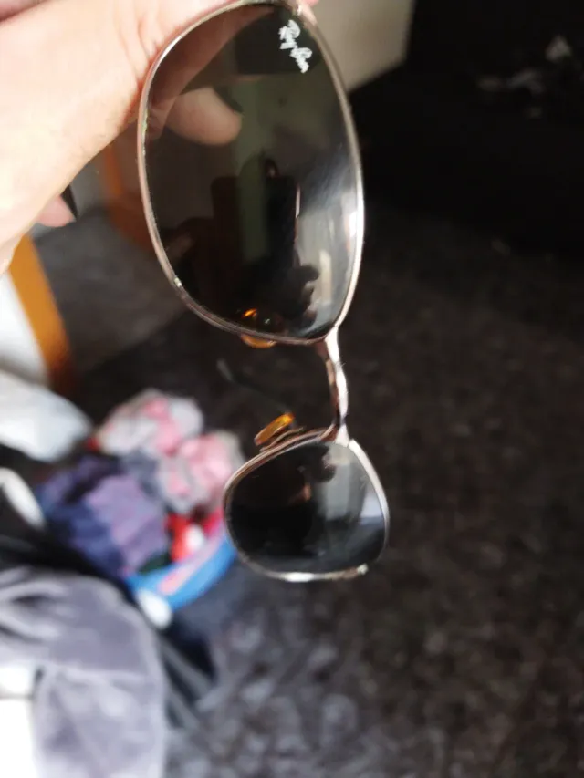 Gafas Ray-Ban Negro y Dorado