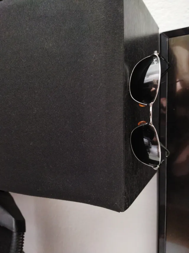 Gafas Ray-Ban Negro y Dorado