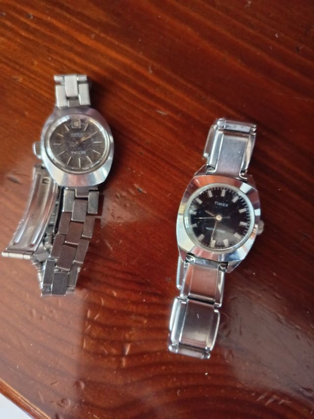 Trio Orologi in acciaio.