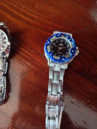 Trio Orologi in acciaio.