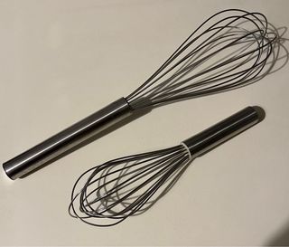 Coppia fruste cucina in acciaio inox