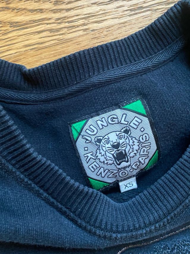 Felpa Kenzo con stampa tigre