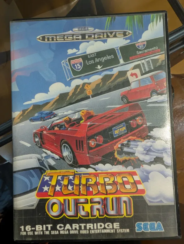 Turbo Out Run - Sega Mega Drive