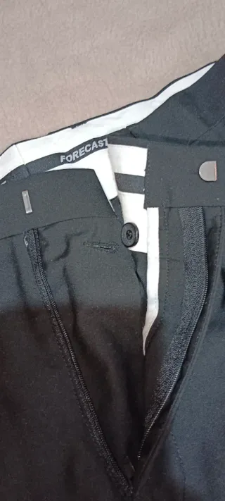 Pantalón de vestir negro Forecast hombre