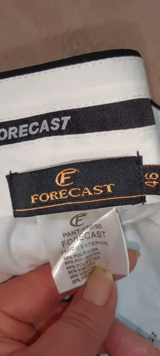 Pantalón de vestir negro Forecast hombre
