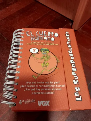 El cuerpo humano libro de preguntas