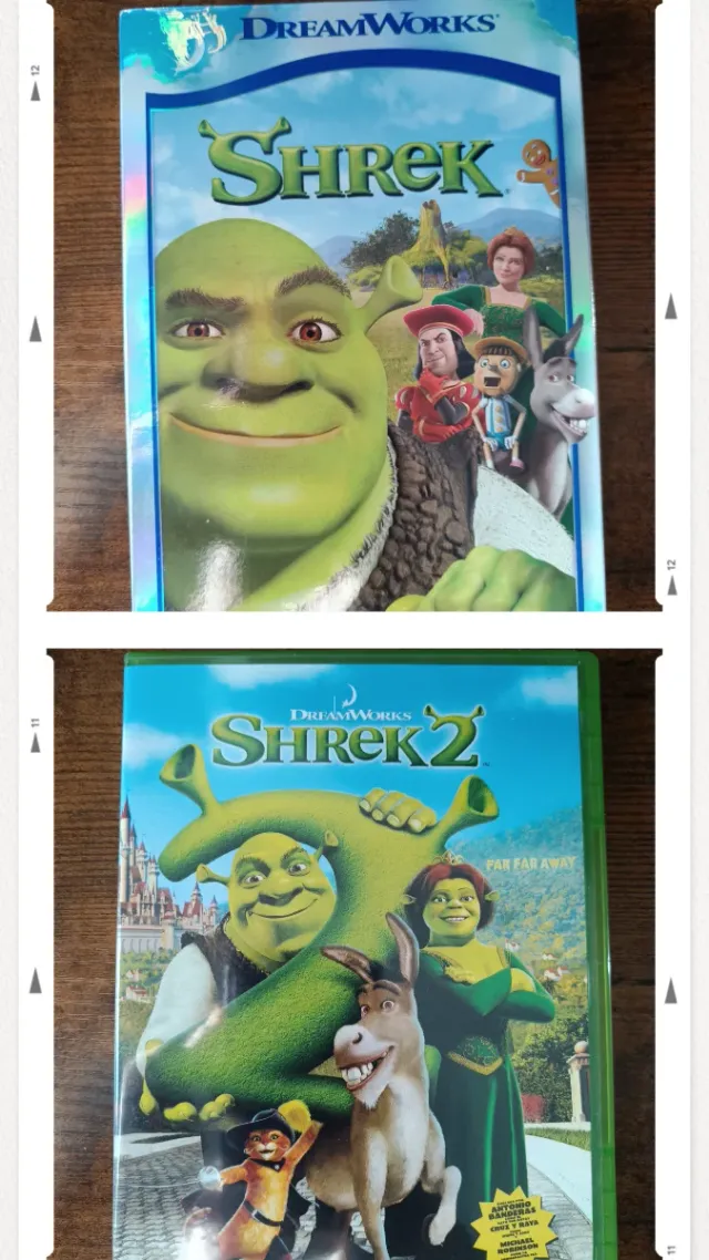 Shrek 1 y 2 DVD (Español)