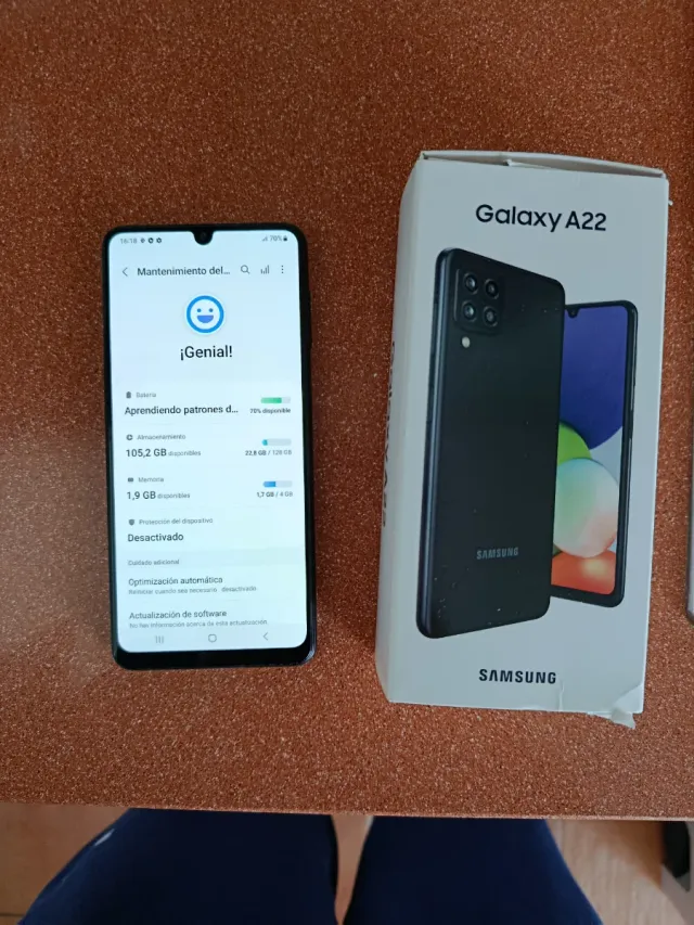 Samsung Galaxy A22 128GB Negro