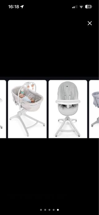 cuco con diferentes posiciones convertible en tron