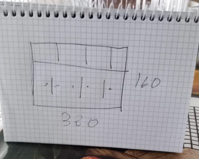 Ventana corredera aluminio 160x320