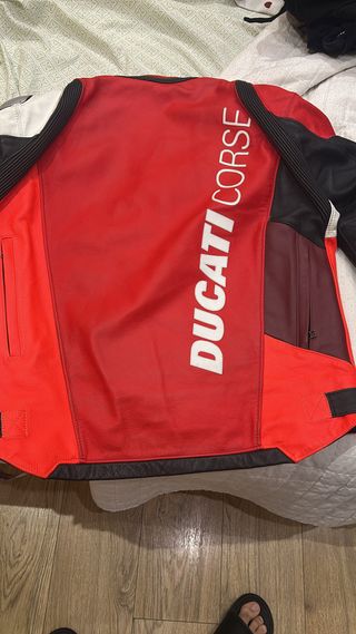 Chaqueta Piel Dainese Ducati Corse Talla 58
