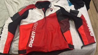 Chaqueta Piel Dainese Ducati Corse Talla 58