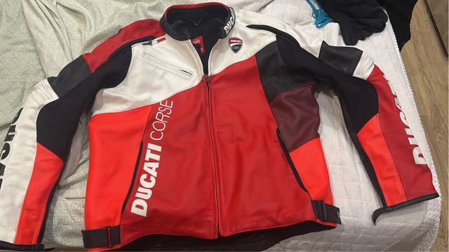 Chaqueta Piel Dainese Ducati Corse Talla 58