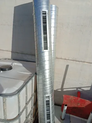 Extractor de aire industrial