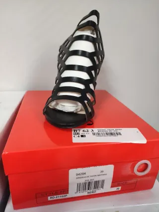 Sandalias de tacón Venca Talla 39