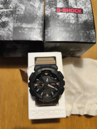 Orologio Casio G-Shock Nero e Marrone