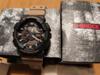 Orologio Casio G-Shock Nero e Marrone