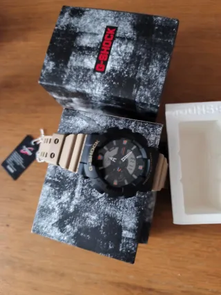 Orologio Casio G-Shock Nero e Marrone