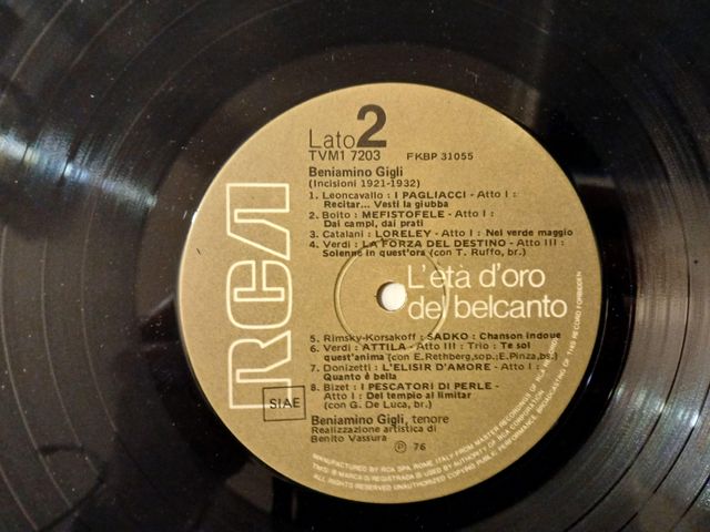 Beniamino Gigli - L'Età d'Oro del Belcanto