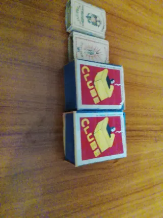 Cajetillas de cerillas antiguas