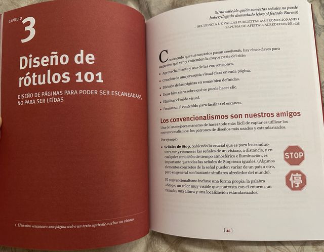 Libro "No me hagas pensar" de Steve Krug