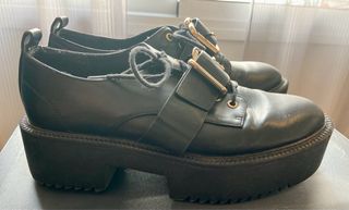 Zapatos plataforma mujer negros