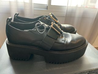 Zapatos plataforma mujer negros