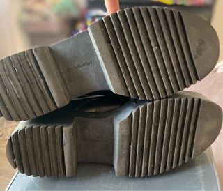 Zapatos plataforma mujer negros