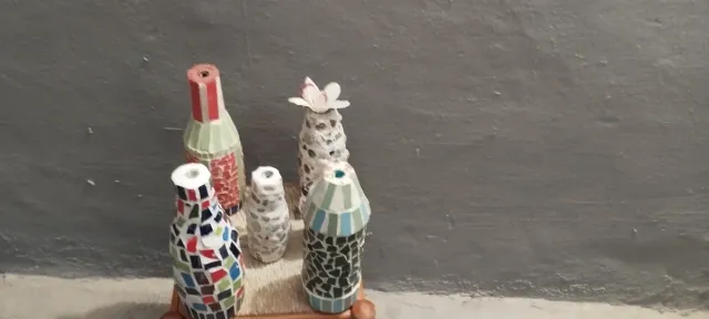 Macetas de cerámica hechas a mano